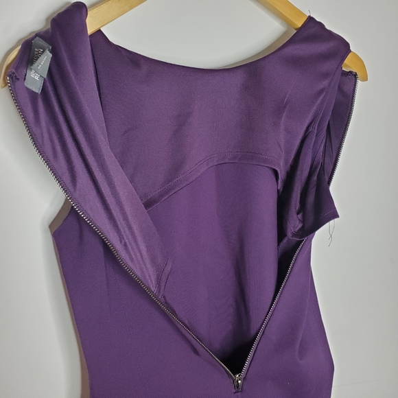KENNETH COLE REACTION purple zipper dress - Picture 8 of 8